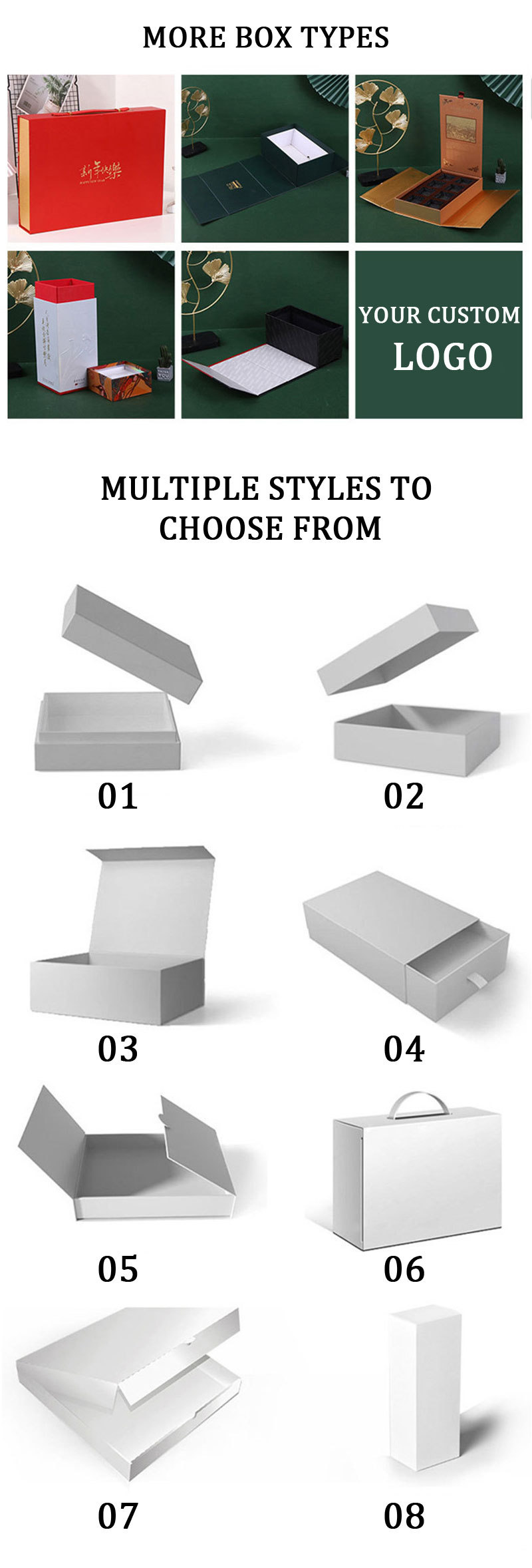 Custom Logo Gift Box