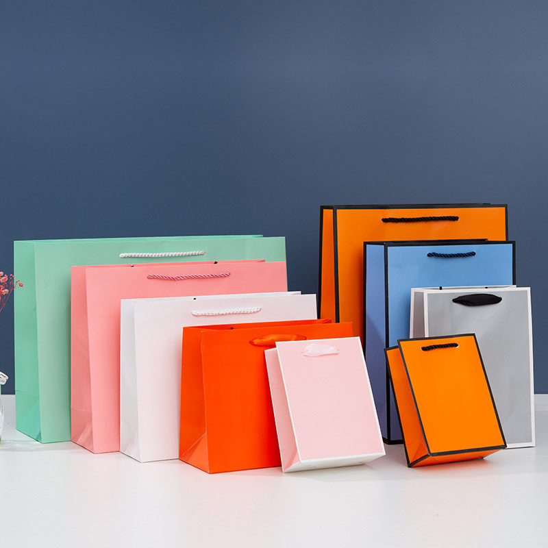 Custom Shopping Paper Gift Bag 